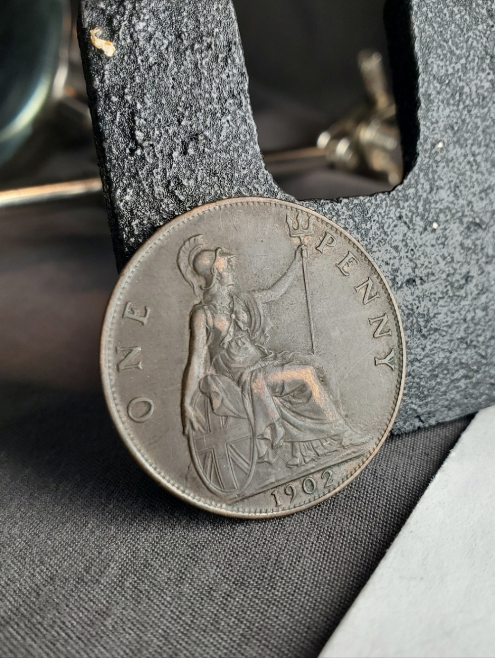 1902 Great Britain Penny KM# 794.2